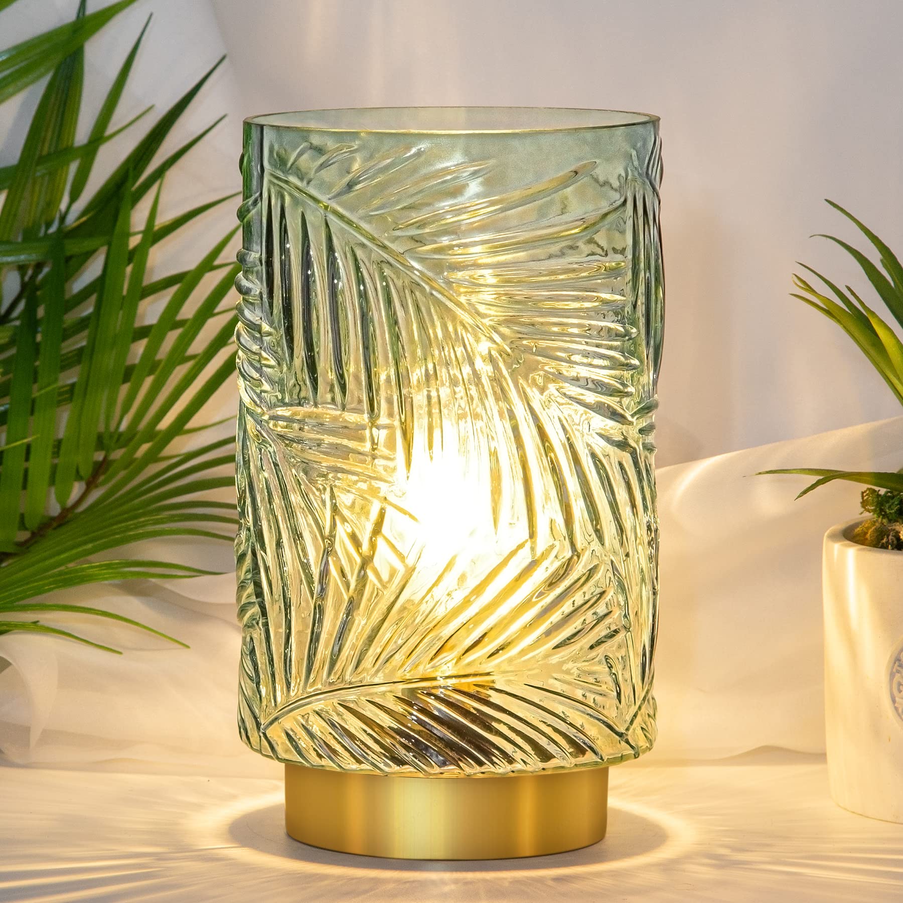 Battery Operated Table Cordless Lamps for Home Decor, Nightlight with LED Bulb with Timer, Decorative Lights for Living Room Bedroom Tabletop Entryway Centerpiece Gift