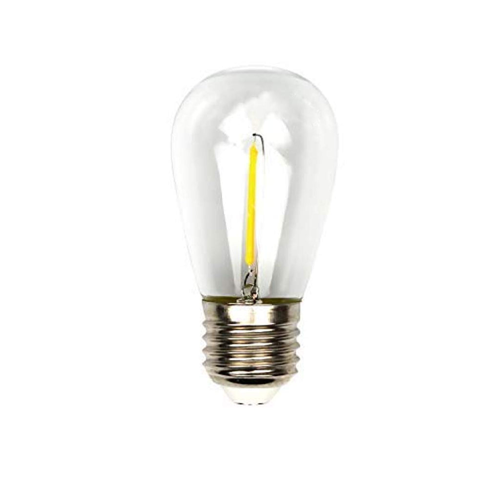 MJ PREMIER LED Light Bulb E27 Base Replacement Bulbs 3V Customized Special Table Lamp Battery Operated Warm White Light(45 * 85)