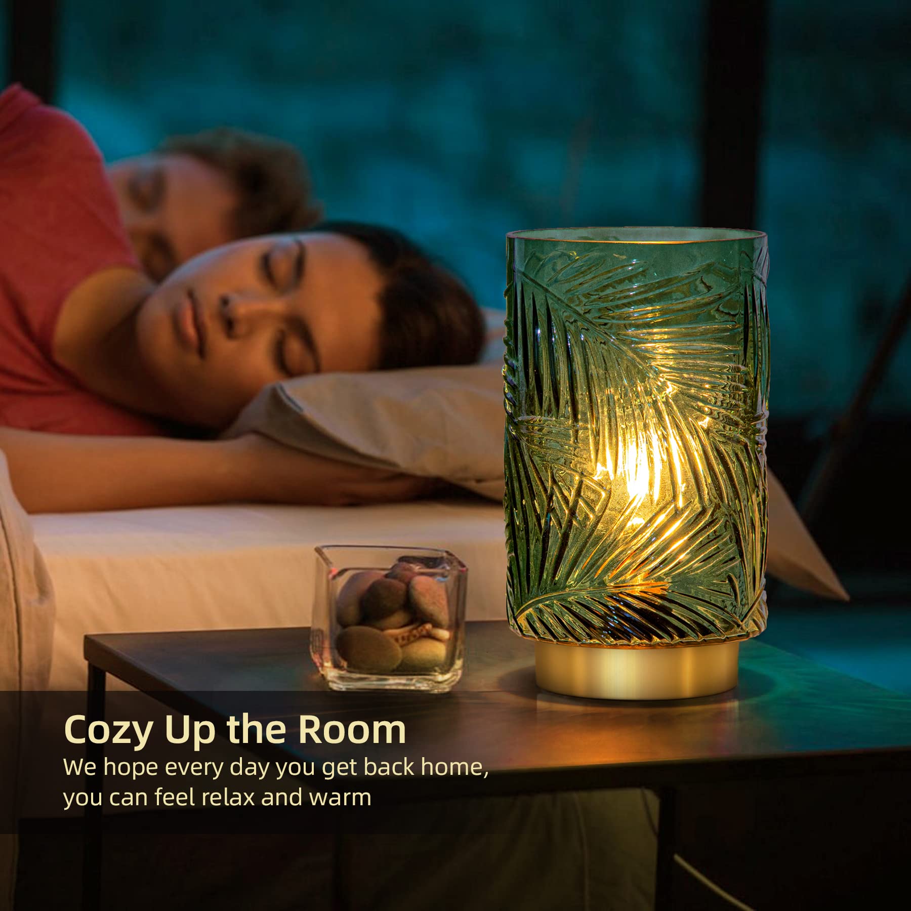 Battery Operated Table Cordless Lamps for Home Decor, Nightlight with LED Bulb with Timer, Decorative Lights for Living Room Bedroom Tabletop Entryway Centerpiece Gift