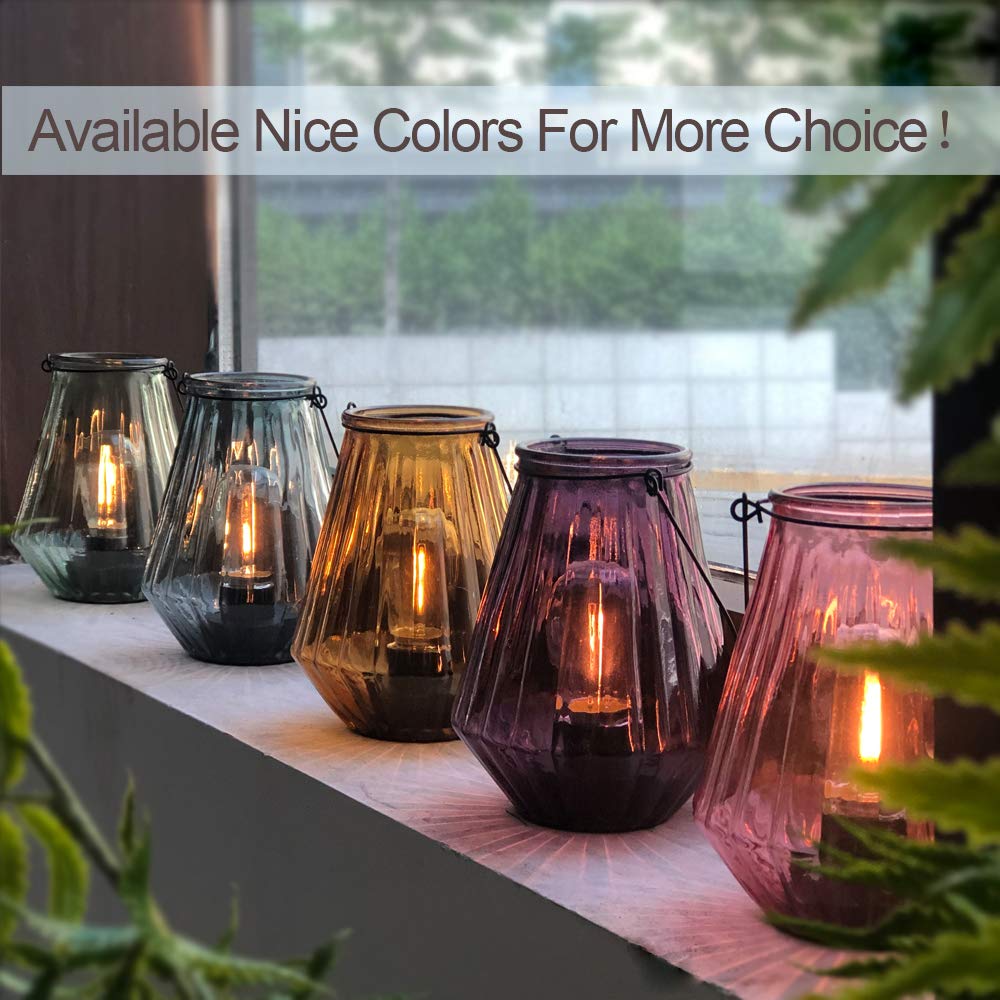 Battery Operated Lamp Hanging,Cordless LED Table Lamp with Timer, Decorative Lantern Lights Outdoor Indoor Decor for Patio/Home/Hallway/Deck/Spareroom/Bedroom/Tabletop/Fireplace/Vintage Style (LGreen)